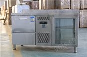 100L工作台冷藏柜式制冰机