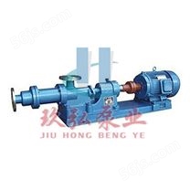 浓浆泵-1-1B型螺杆泵(浓浆泵)