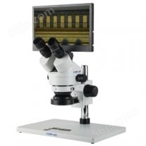KOPPACE 3.5X-180X 三目立体电子显微镜 11.6英寸一体化显微镜相机 手机维修显微镜