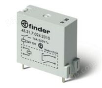 FINDER芬德45系列微型PCB继电器