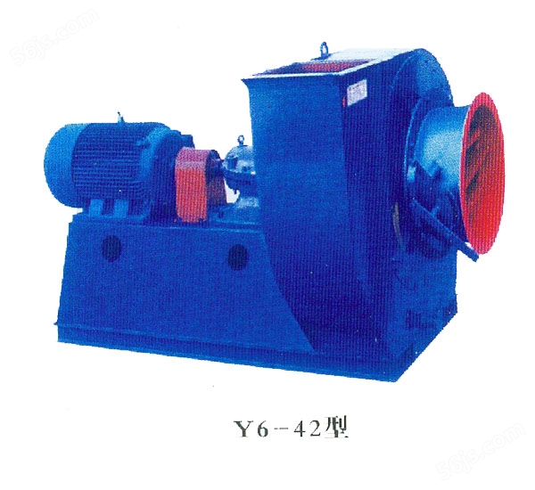 豫通Y6-42型低噪音锅炉离心引风机系列
