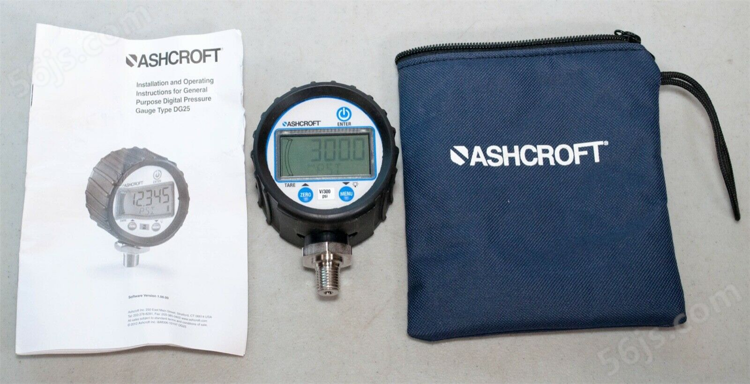 雅斯科Ashcroft DG25 通用型数字压力表